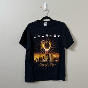 JOURNEY 2012 city of hope short sleeve unisex concert t-shirt